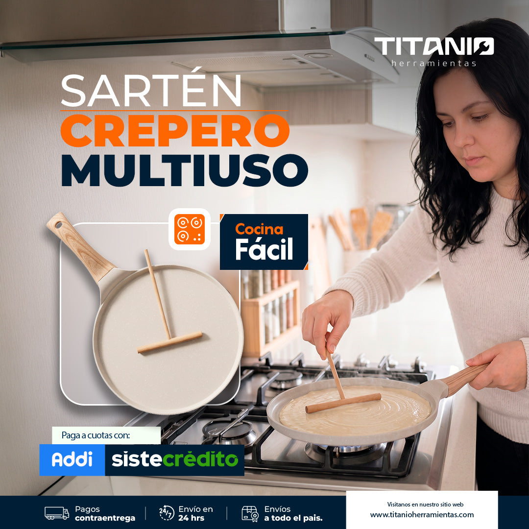Sartén Crepero Antiadherente