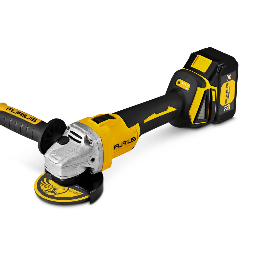 Combo Llave De Impacto + Taladro Percutor + Esmeriladora Angular Brushless 1/2" de 21V Inalámbricos