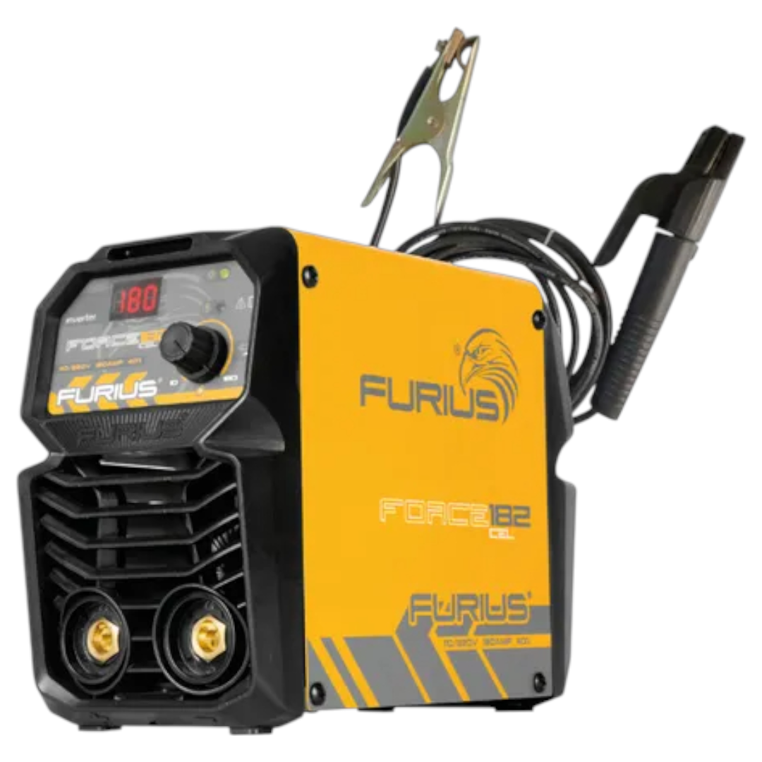 Combo Careta para Soldar y Soldador Inversor Furius Mini Fix