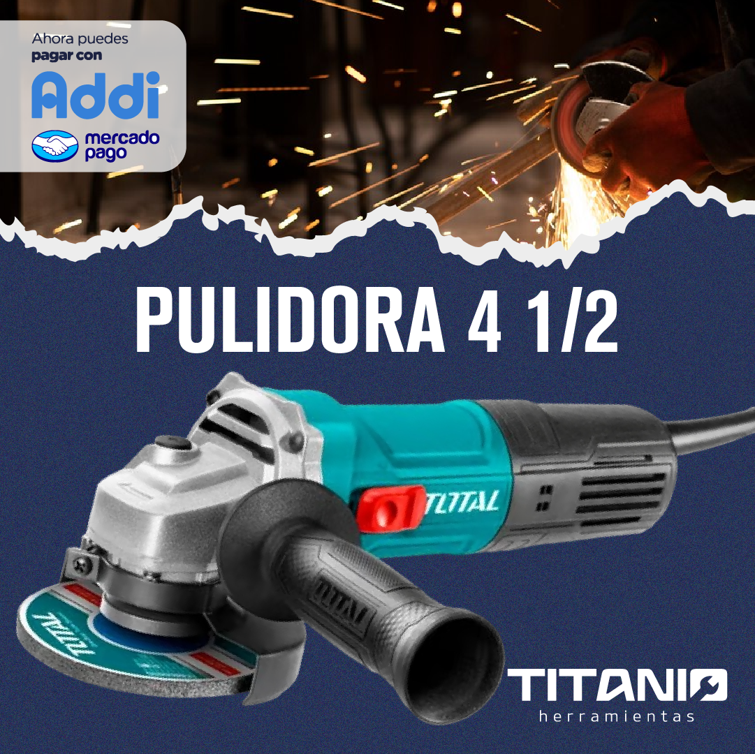 Pulidora 4 1/2 Industrial Total 750w 120v Super Select