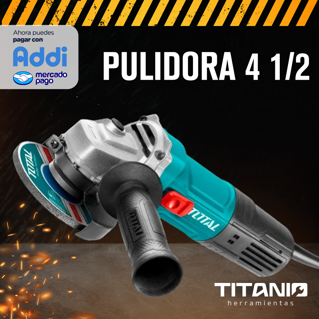 Pulidora 4 1/2 Industrial Total 750w 120v Super Select