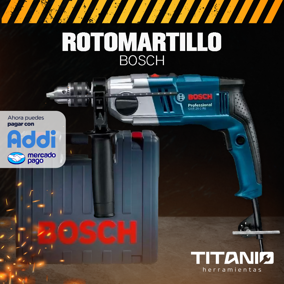 Taladro Rotomartillo Bosch 650w