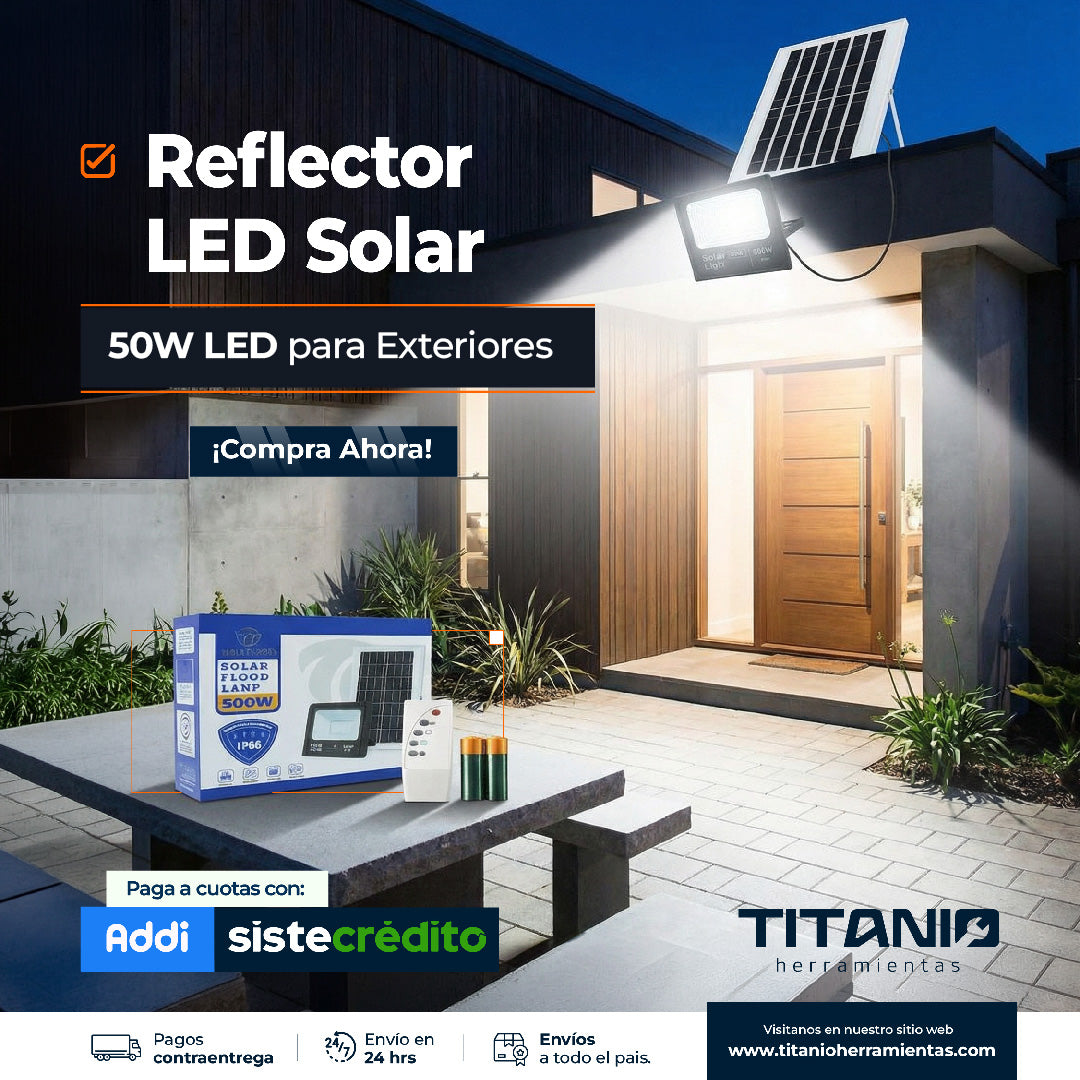 Reflector solar para exterior 50W