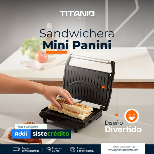 Sandwichera Mini Panini Universal Sonrisa