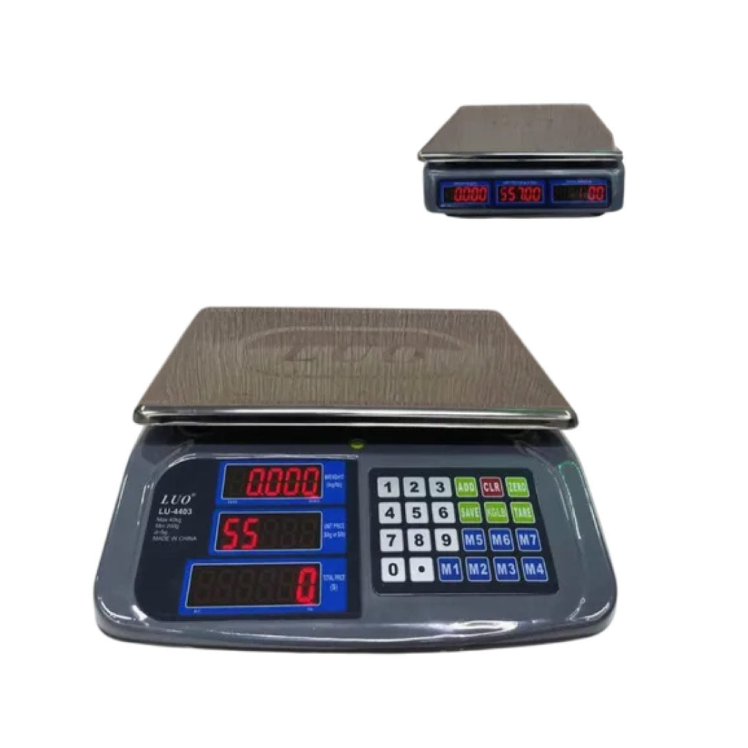 Báscula digital recargable 40 KG