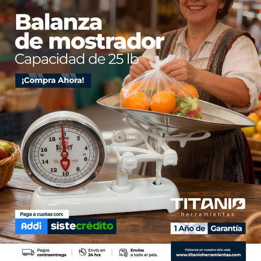 Balanza Mecánica 25Lb