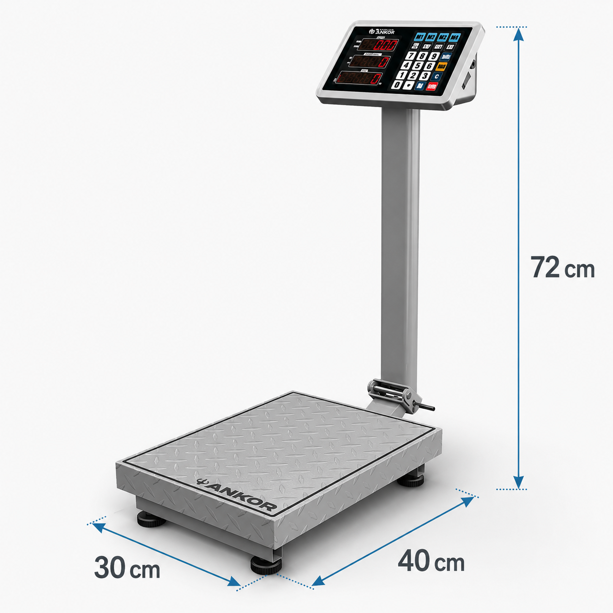 Báscula Digital de Piso ANKOR 200 KG