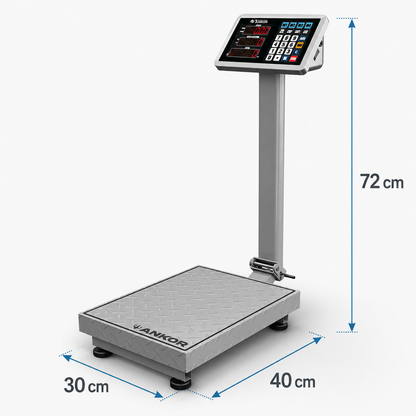 Báscula Digital de Piso ANKOR 200 KG