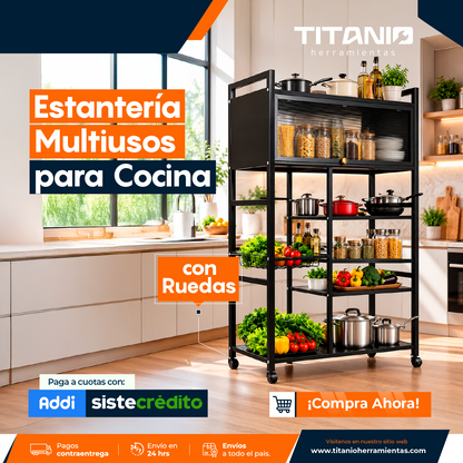 Estante Organizador de Cocina 5 Niveles