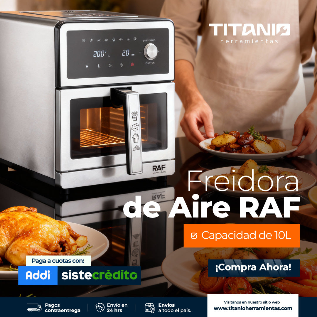 Freidora de Aire RAF - 10 L