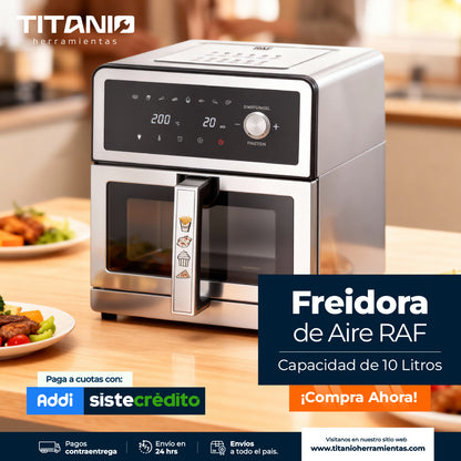 Freidora de Aire RAF - 10 L