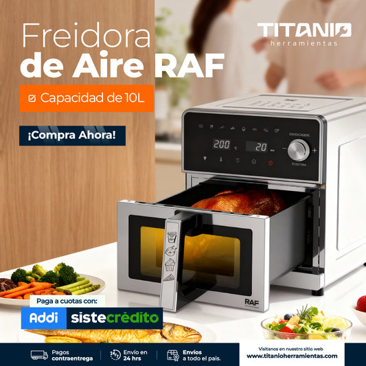 Freidora de Aire RAF - 10 L