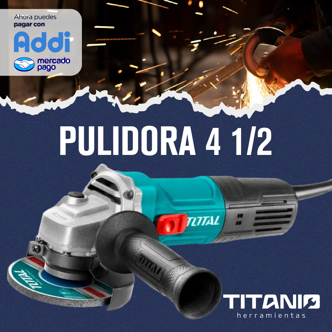 Pulidora 4 1/2 Industrial Total 750w 120v Super Select 👷✅🧱