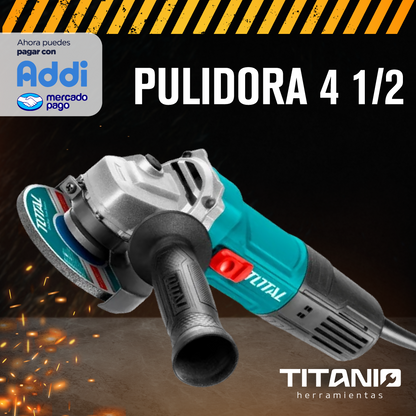 Pulidora 4 1/2 Industrial Total 750w 120v Super Select 👷✅🧱