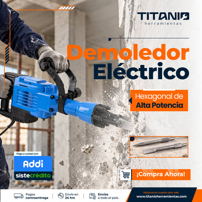 Martillo demoledor - Eléctrico Industrial