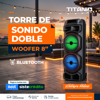 Torre Cabina de Sonido 110 V