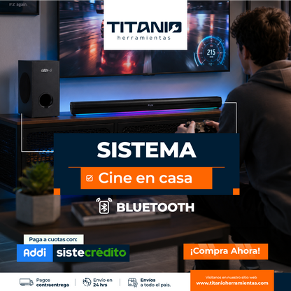 Soundbar 5.1 Envolvente Subwoofer