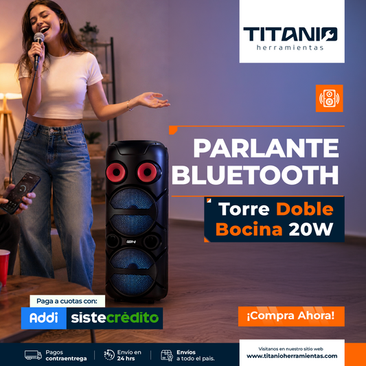 Parlante Bluetooth Bocina 20W