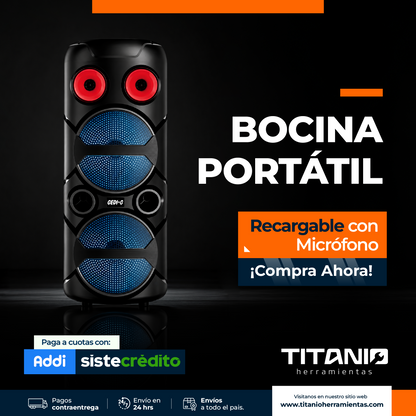 Parlante Bluetooth Bocina 20W