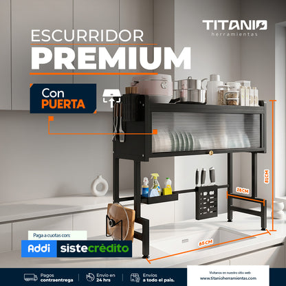 Escurridor de platos de 1 Set