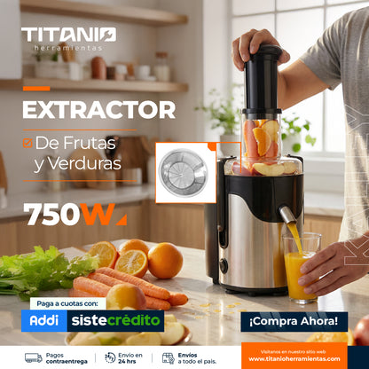 Extractor de Jugos Kalley 750W