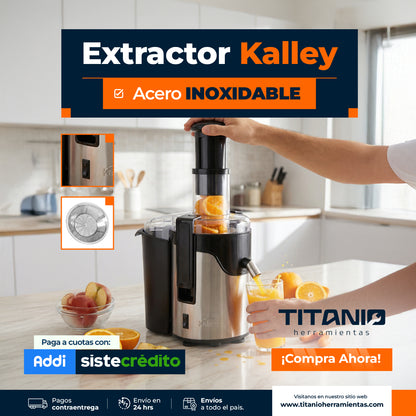 Extractor de Jugos Kalley 750W