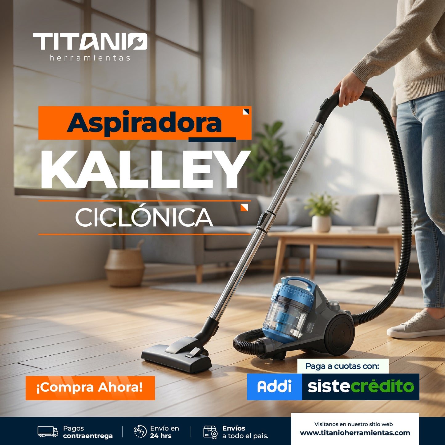 Aspiradora Ciclónica Kalley