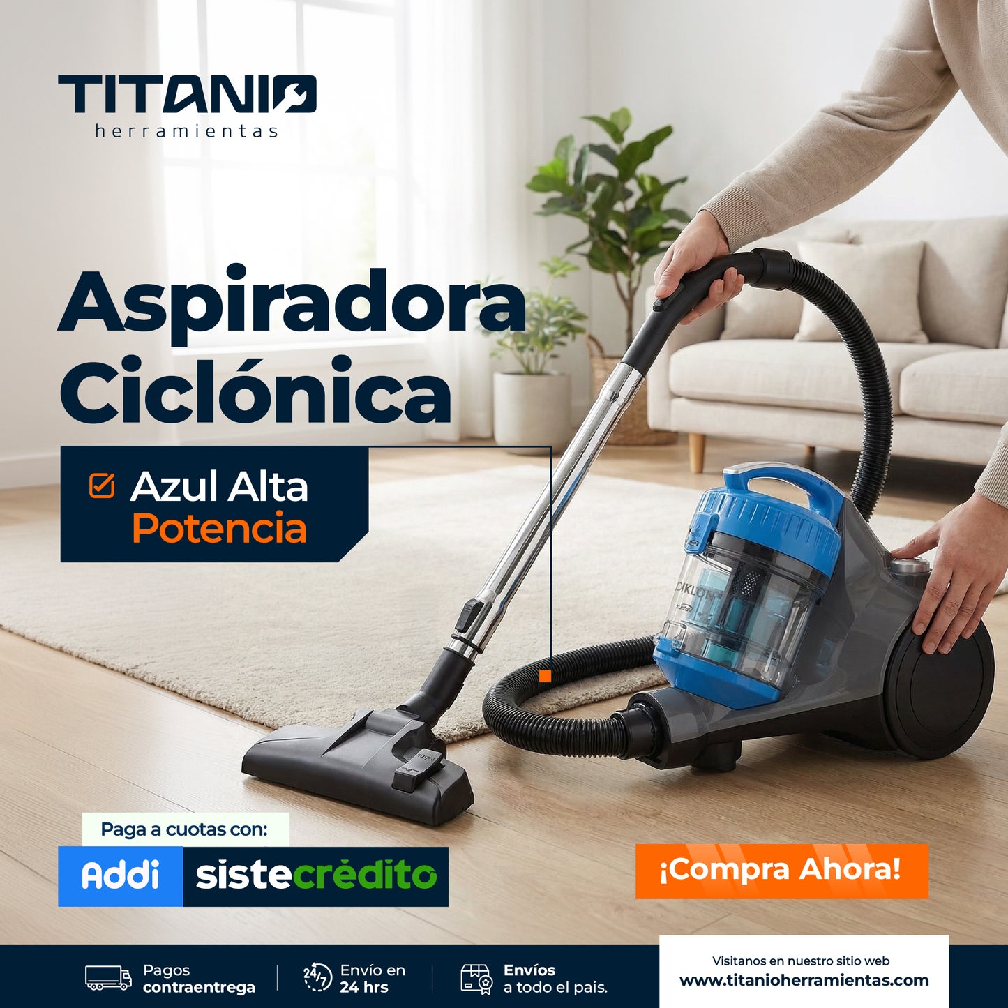 Aspiradora Ciclónica Kalley