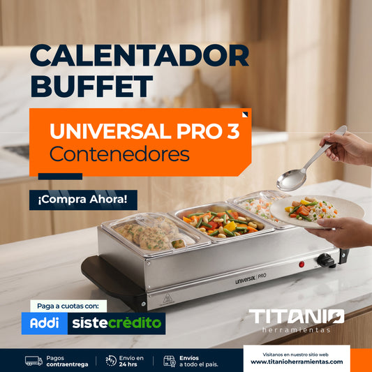 Calentador Tipo Buffet Universal PRO