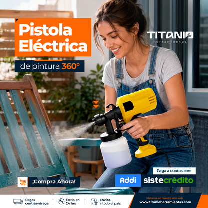 Pistola Pulverizadora de Pintura eléctrica Elite
