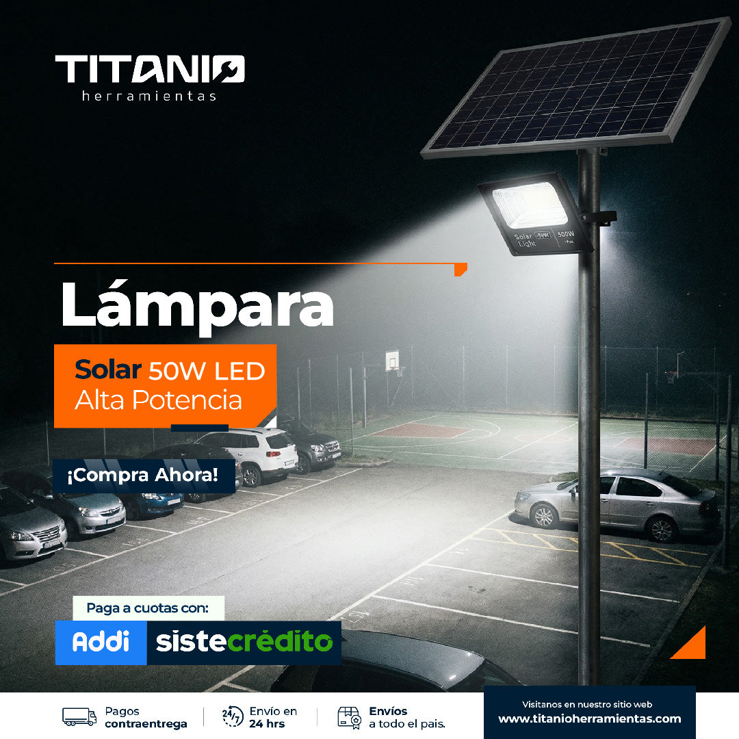 Reflector solar para exterior 50W