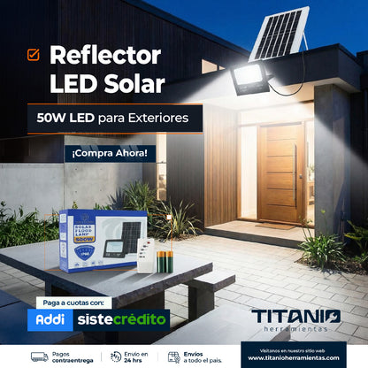Reflector solar para exterior 50W