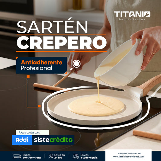 Sartén Crepero Antiadherente
