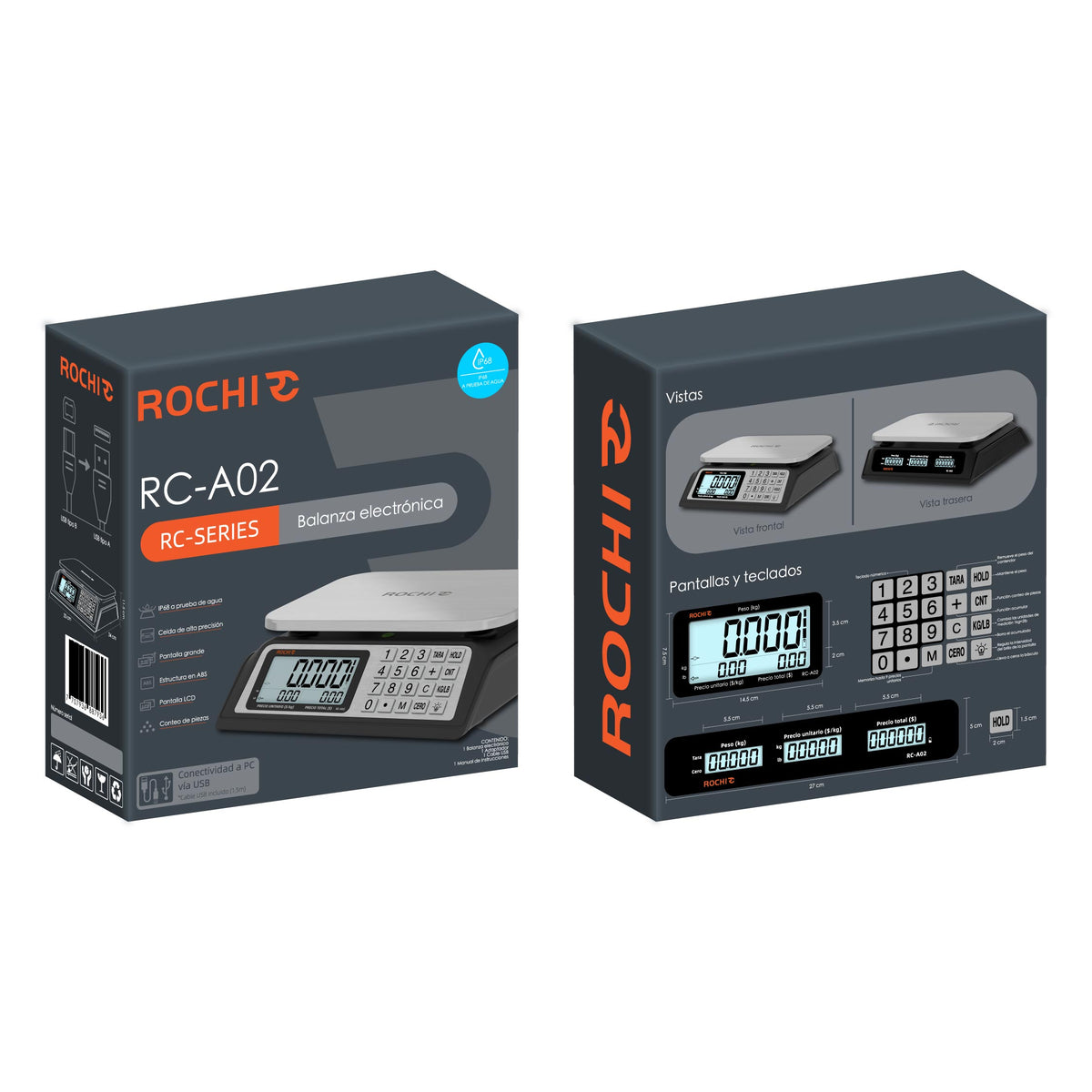 Balanza Digital Liquidadora ROCHI A02 30 Kg