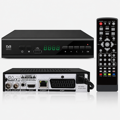 Decodificador TDT Receptor TV Codificador Canales Nacionales