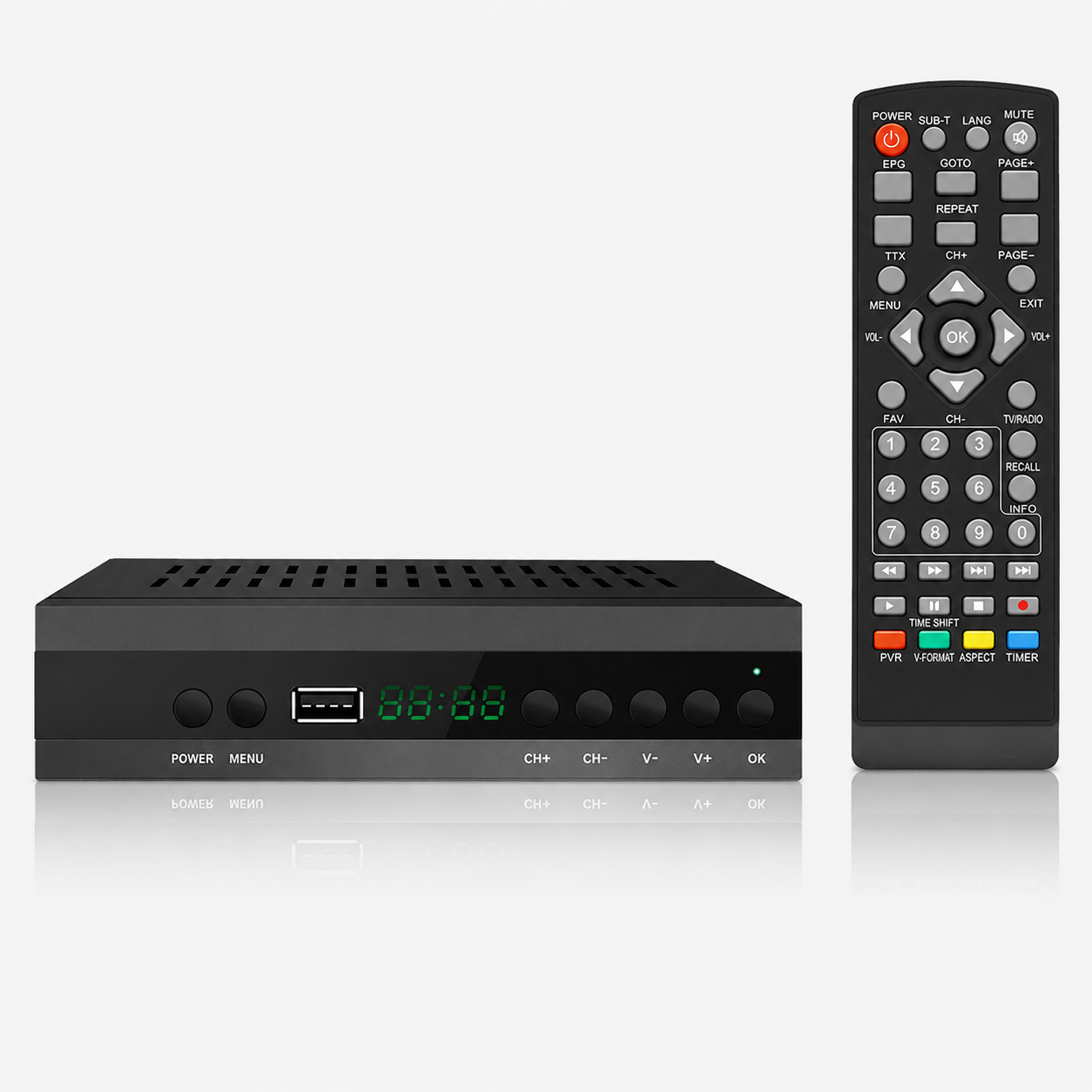 Decodificador TDT Receptor TV Codificador Canales Nacionales