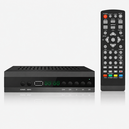 Decodificador TDT Receptor TV Codificador Canales Nacionales