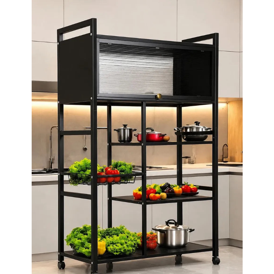 Estante Organizador de Cocina con Ruedas 60 cm