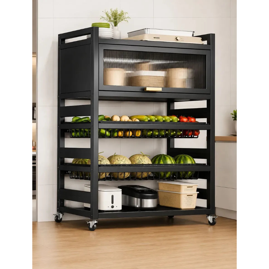 Estante Organizador de Cocina con Ruedas 60 cm