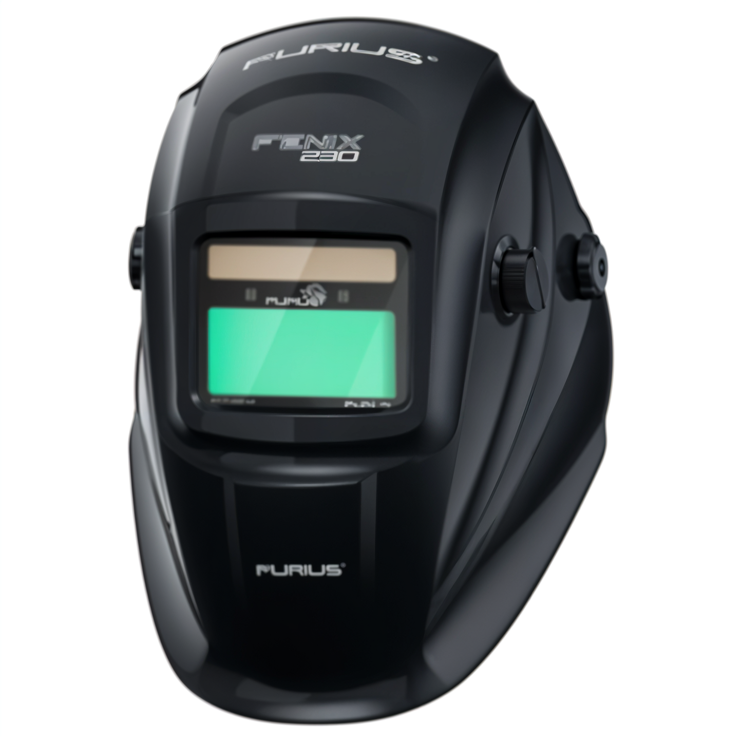 Careta Para Soldar Inteligente Fenix Furius Fw23 Color Negro Lisa