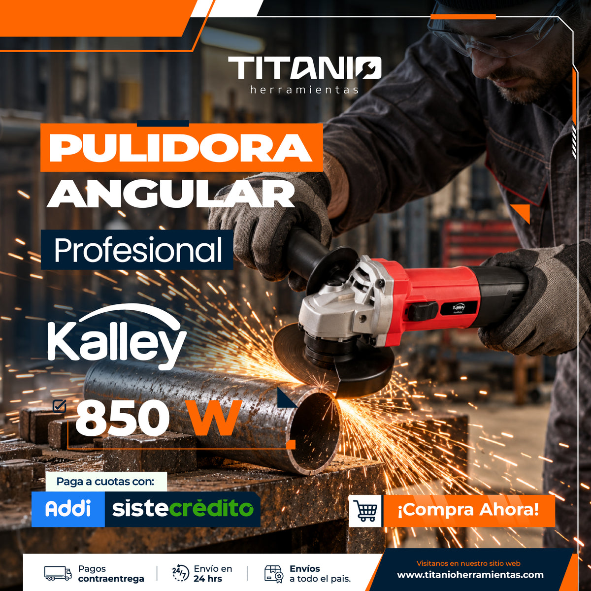 Pulidora Angula Electrica Kalley