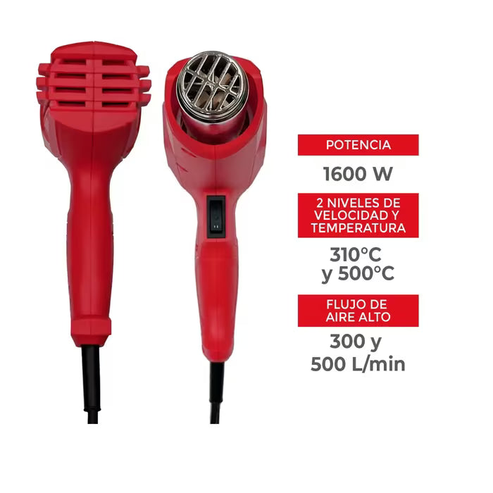 Pistola de Calor 1600W  Kalley